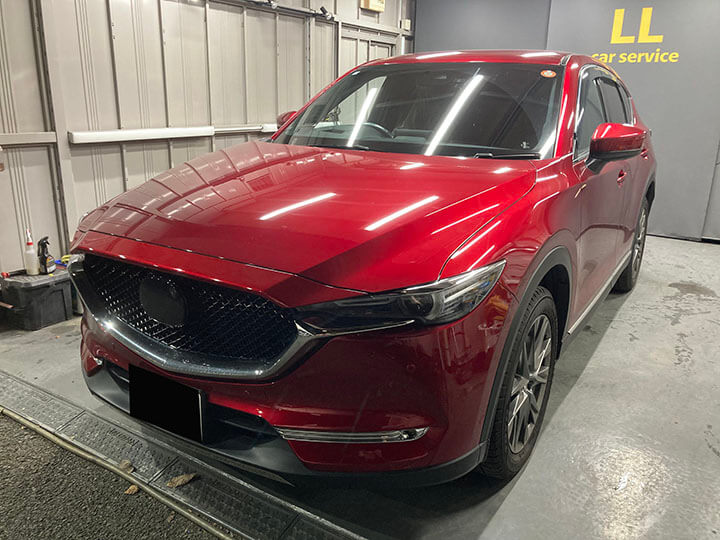 令和6年CX-5の前からの画像
